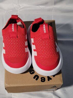 Adidas Bubblecomfy Red Slip On Shoes (5.5K)
